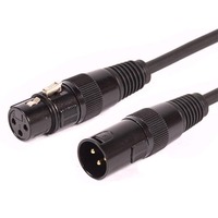 Swamp Stage Series XLR Female to Male Balanced Microphone Cable – 5m