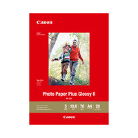 Canon Photo Paper Plus Glossy II 265 gsm A4 20pk #PP301A4