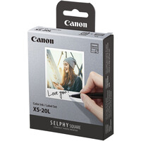 Canon 20 Pack XS-20L Paper for Selphy Square Printer