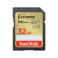 SanDisk Extreme 32GB SDHC UHS-I 100MB/s Memory Card - V30