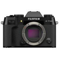 Fujifilm X-T50 Mirrorless Camera Body Only - Black