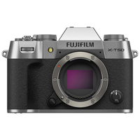 Fujifilm X-T50 Mirrorless Camera Body Only - Silver
