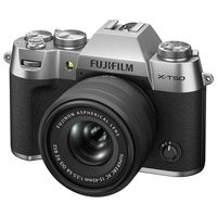 Fujifilm X-T50 with XC 15-45mm Lens - Silver