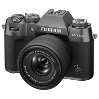 Fujifilm X-T50 with XC 15-45mm Lens - Charcoal