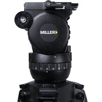 Miller CX8 Fluid Head with Solo 75 2-Stage Alloy Tripod System