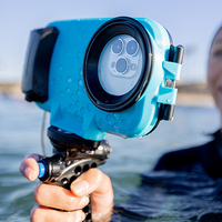 Aquatech AxisGO Sport Housing for all iPhone 13 and 14 - Teal