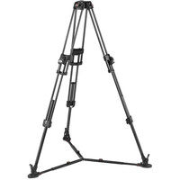 Manfrotto 608 Nitrotech Fluid Head with 645 Fast Twin Carbon Fiber Tripod System and Bag