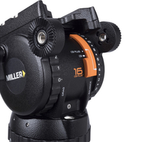 Miller CX8 Fluid Head with Solo 75 2-Stage Alloy Tripod System