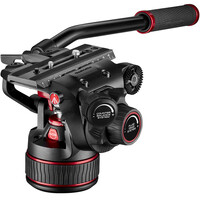 Manfrotto 608 Nitrotech Fluid Head with 645 Fast Twin Carbon Fiber Tripod System and Bag