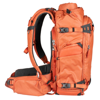Summit Creative Tenzing 50L Extra Large Roll Top Camera Backpack - Orange