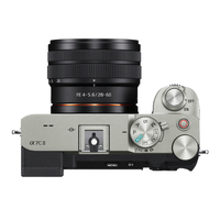 Sony A7C II with FE 28-60mm f/4-5.6 E-Mount Lens - Silver