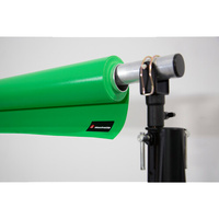 Manfrotto LL LB7781 Chroma-Key Vinyl Background - Green, 9 x 19.7'