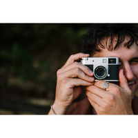 Fujifilm X half Compact Digital Camera (X-HF1) - Charcoal Silver