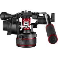 Manfrotto 608 Nitrotech Fluid Head with 645 Fast Twin Carbon Fiber Tripod System and Bag