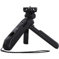 Canon SX740 HS Black Camera Vlogging Kit Includes Microphone + Tripod with Remote