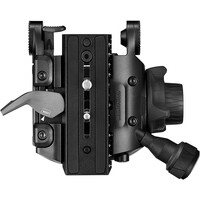 Manfrotto 608 Nitrotech Fluid Head with 645 Fast Twin Carbon Fiber Tripod System and Bag