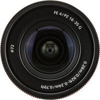 Sony ZV-E1 Mirrorless Camera with FE 16-35mm f/4 PZ G Lens - Black