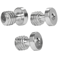Kondor Blue Replacement 1/4 inch & 3/8 inch Screws for our Mini Quick Release Plates (1/4 inch-20 Short) - 5 pack