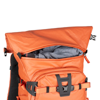 Summit Creative Tenzing 50L Extra Large Roll Top Camera Backpack - Orange