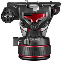 Manfrotto 608 Nitrotech Fluid Head with 645 Fast Twin Carbon Fiber Tripod System and Bag