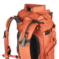 Summit Creative Tenzing 50L Extra Large Roll Top Camera Backpack - Orange