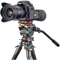 3 Legged Thing Legends Jay 5 Section Carbon Tripod with Air Head Cine Arca