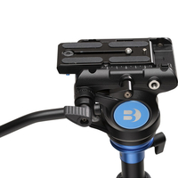 Benro S4Pro Fluid Video Head with QR4PRO Plate
