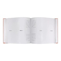 Profile Plush Linen Blush Slip In Photo Album - 200 Photos