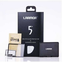 Larmor Gen 5 Glass Screen Protector + Hood - Nikon 750