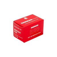 Harman RED 135 36exp 125 ISO 35mm Redscale Film
