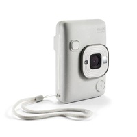 Fujifilm Instax Mini LiPlay Instant Camera - White Mist