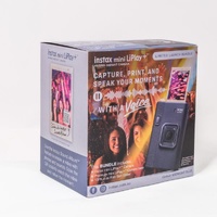 Fujifilm Instax LiPlay+ Instant Camera Bundle - Midnight Blue