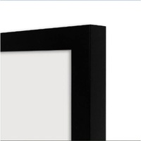 Profile Deluxe Black 20x56cm Photo Frame - 4x 10x15cm Photos