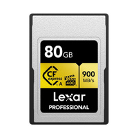 Lexar Pro 80GB CFExpress Type A Gold Series 900Mb/s Memory Card