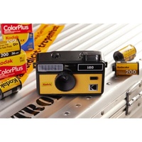 Kodak i60 35mm Film Camera w/Flash - Yellow/Black