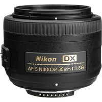 Nikon AF-S DX 35mm f/1.8G Lens 