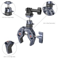 Smallrig Super Clamp with Ballhead, Camera Mount Clamp