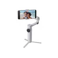 Insta360 Flow 2 Mobile Gimbal Bundle with AI Tracking - Grey with Built-In Tripod