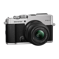 OM SYSTEM PEN Mirrorless Camera with M.Zuiko Digital 14-42mm F3.5-5.6 III Lens Kit - Silver
