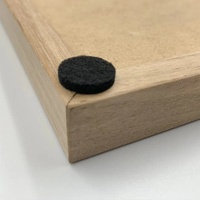 Profile Black Felt Bumper Wall Protectors (48pk)