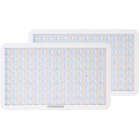 AMARAN PANO 60C RGB LED 2 LIGHT KIT - WHITE - Includes stands