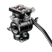 Leofoto BV-1R 48mm Base Fluid Video Head with Panning Clamp and Arca NP-50 Plate