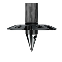 Leofoto TFW Stainless Steel Tripod Spikes with Snow/Sand Shoes for 3/8 Threaded Legs