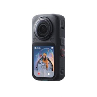 Insta360 X6 8K 360 Action Camera Standard Bundle - Midnight Black