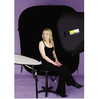 Lastolite Collapsible Background Reversible Black/White - 1.5 x 1.8m
