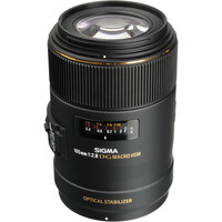 Sigma 105mm f/2.8 EX DG OS HSM Macro Lens - Nikon Mount
