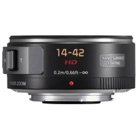 Panasonic Lumix G 14-42mm f/3.5-5.6 ASPH Power OIS Lens - Black