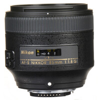 Nikon AF-S 85mm f/1.8G Lens 