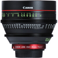Canon CN-E 85mm T1.3 L F Cinema Prime Lens - EF Mount