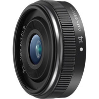 Panasonic Lumix G 14mm f/2.5 ASPH II Lens - Black